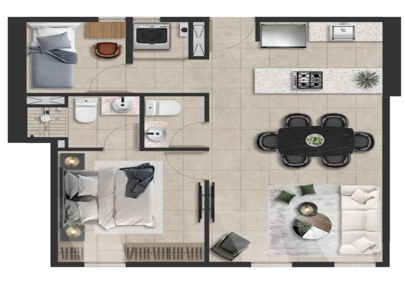 Coordenada Central - A4