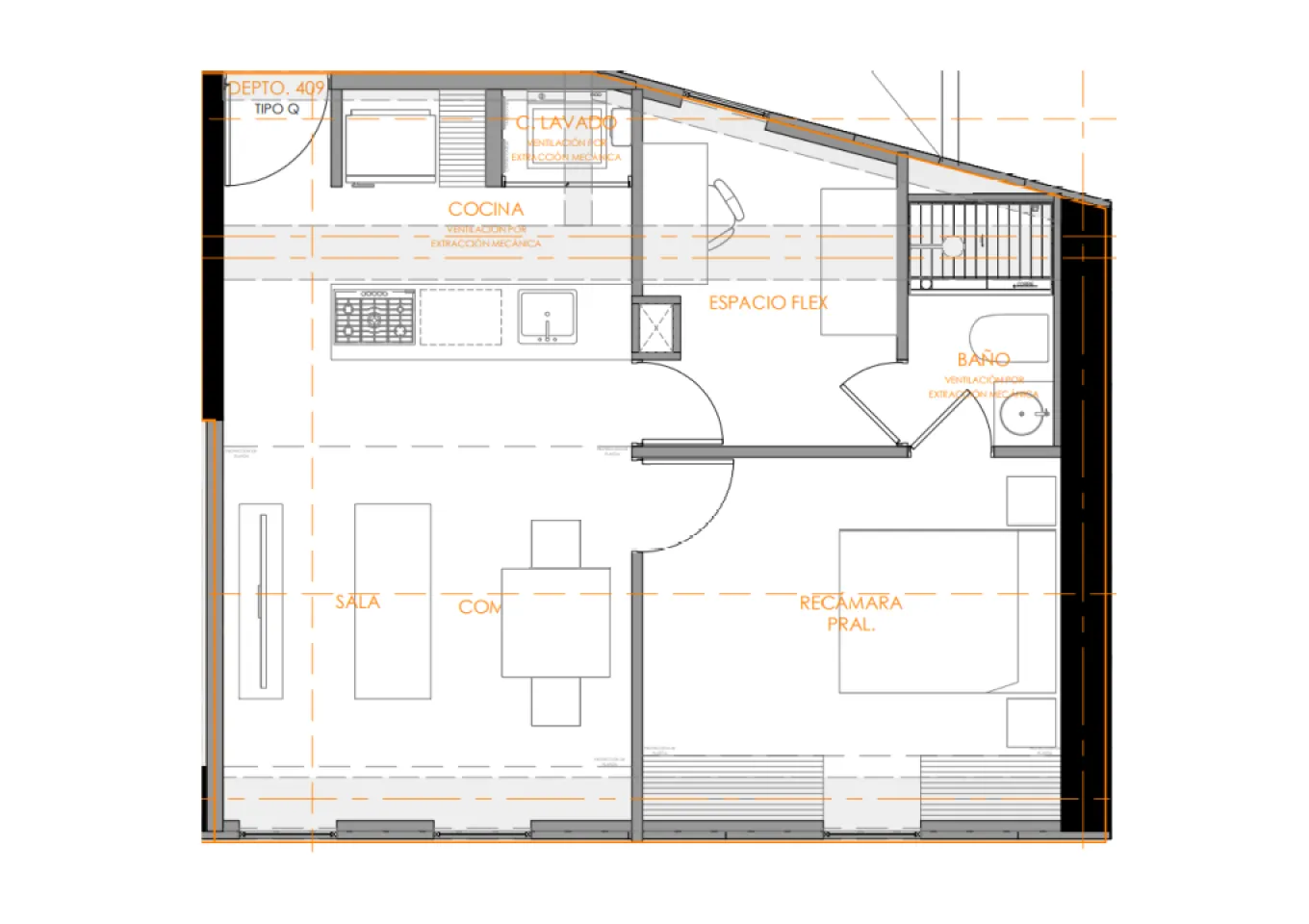 Coordenada Central - Q