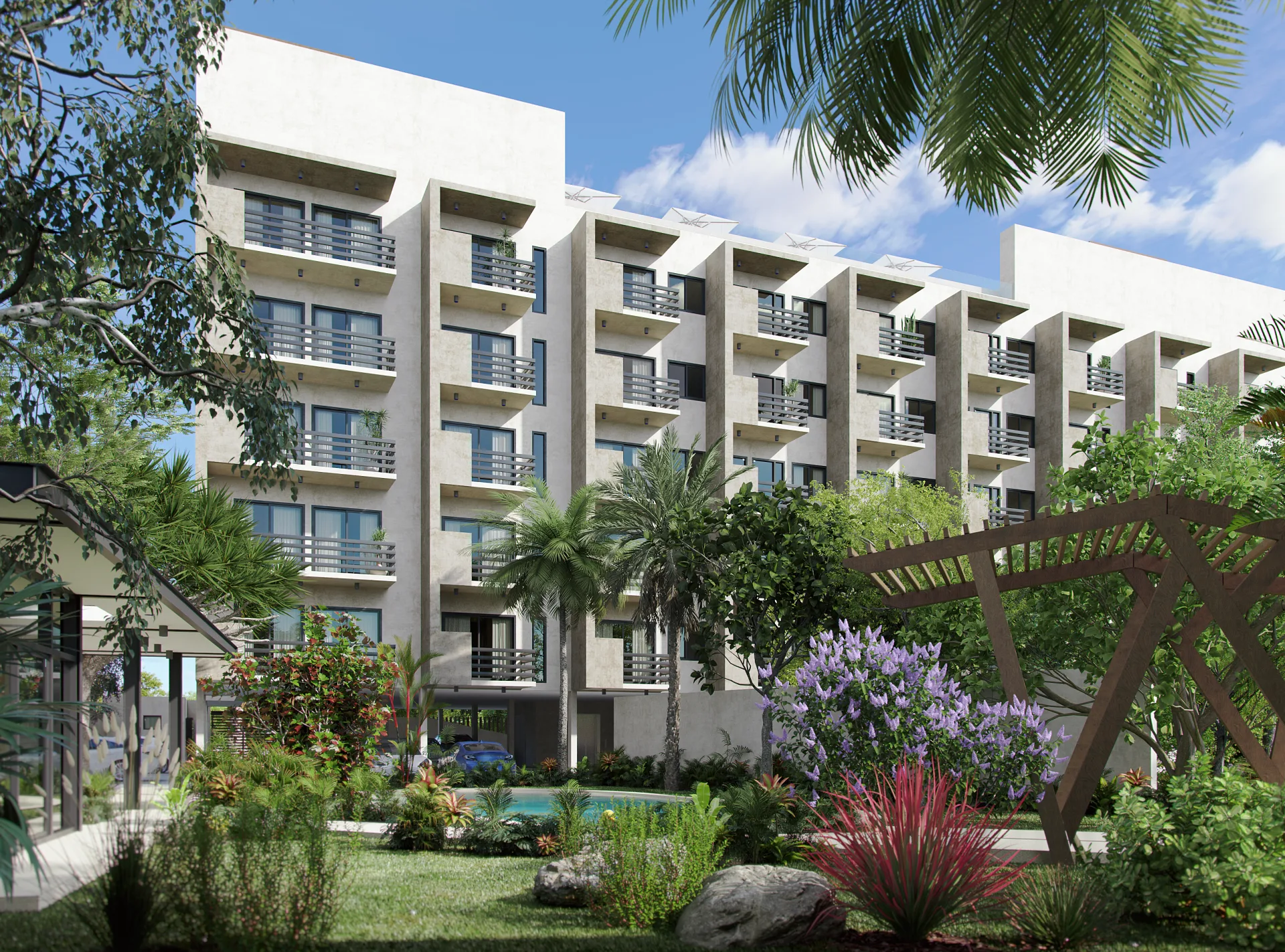 Hana Ni - fachada lateral