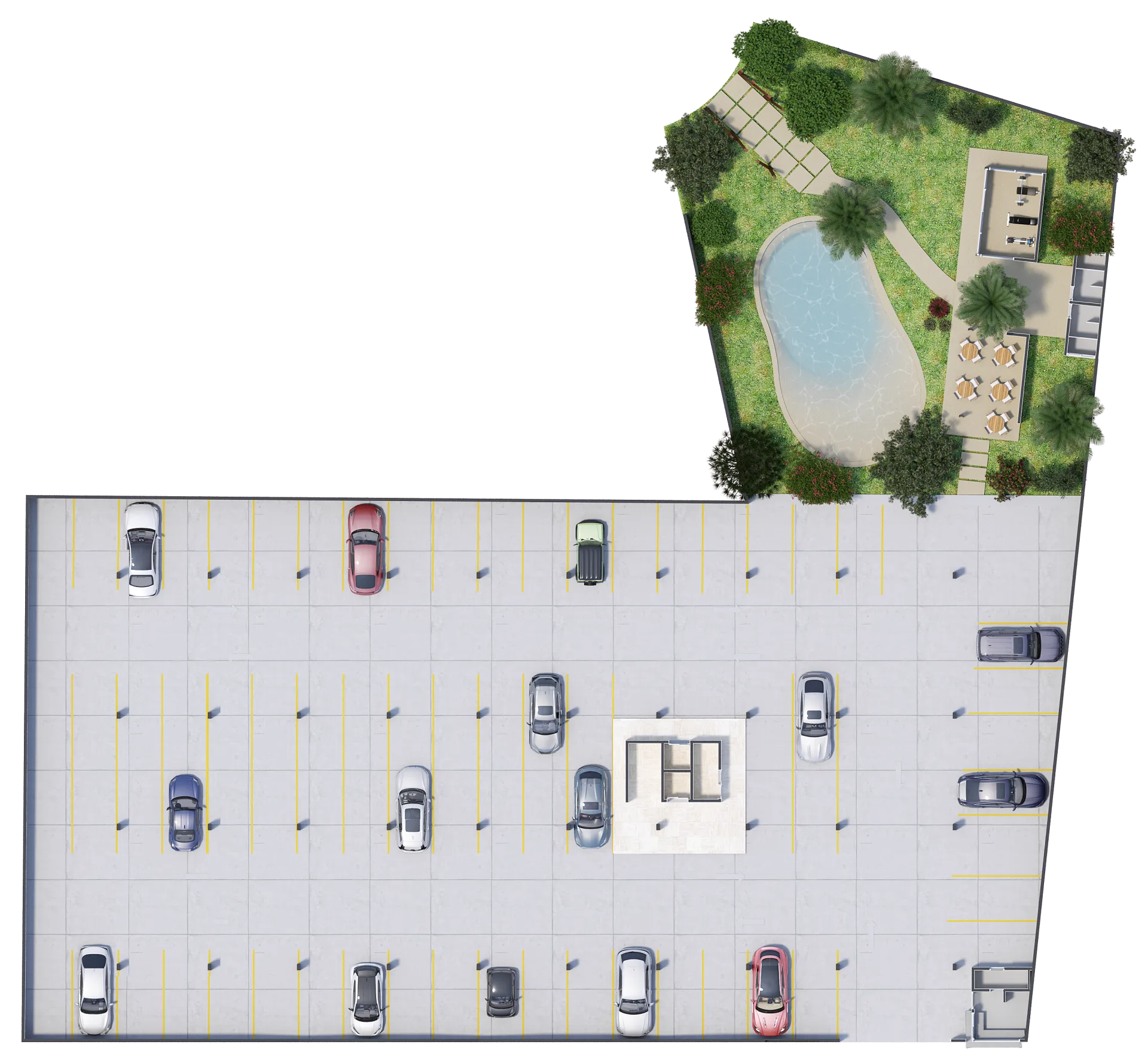 Hana Ni - planta baja del conjunto