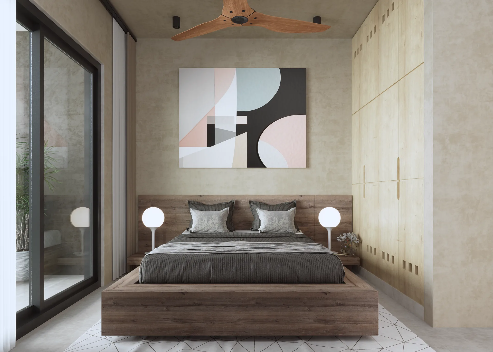 Hana Ni - recámara loft Tojo