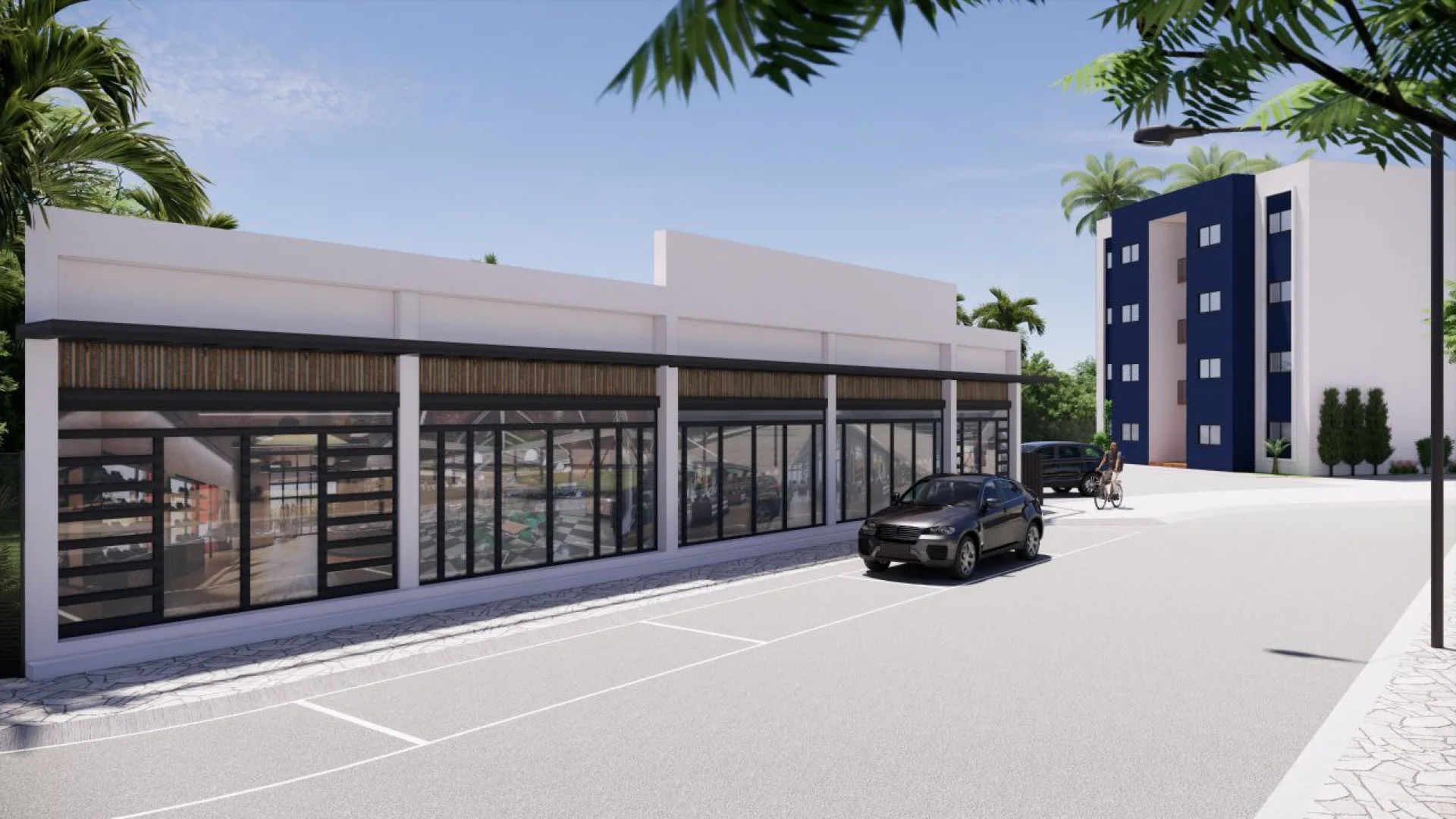 Sendas Vallarta - área comercial del desarrollo