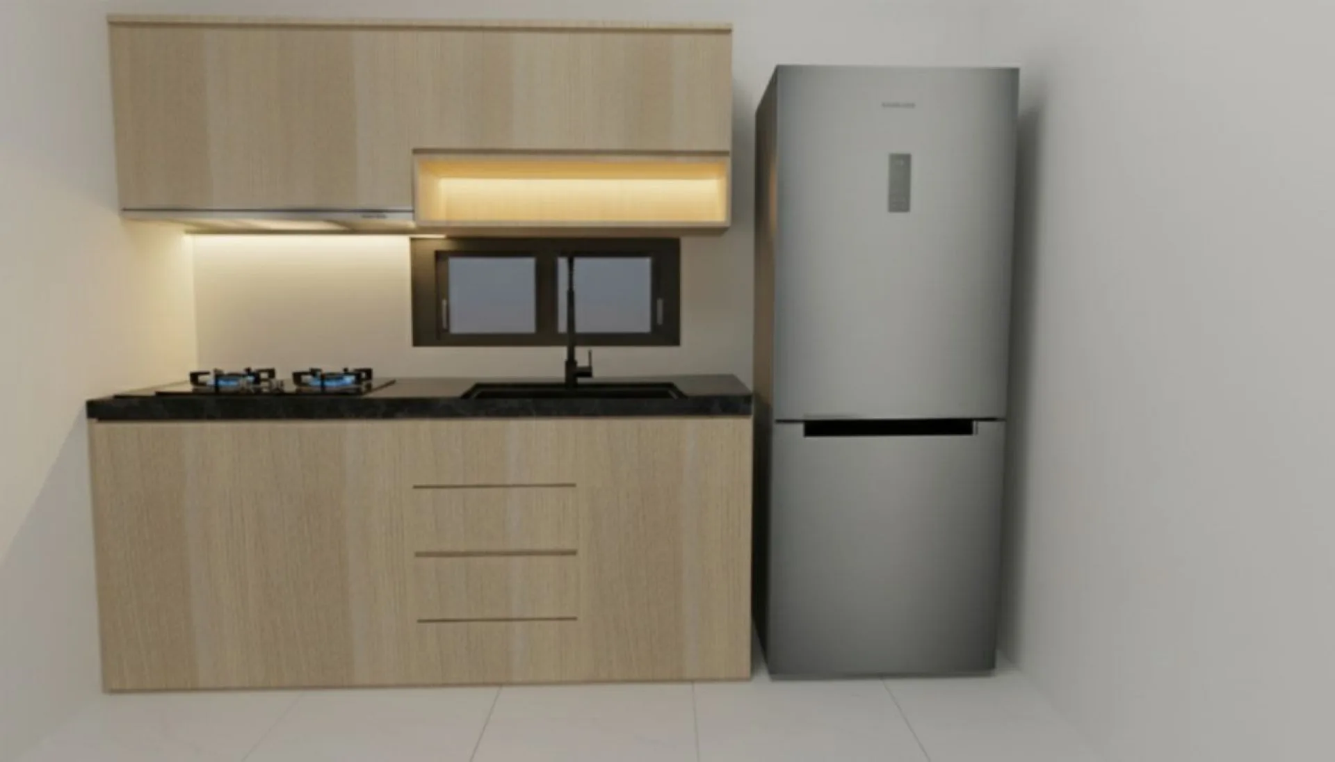 Sendas Vallarta - render de cocina integral