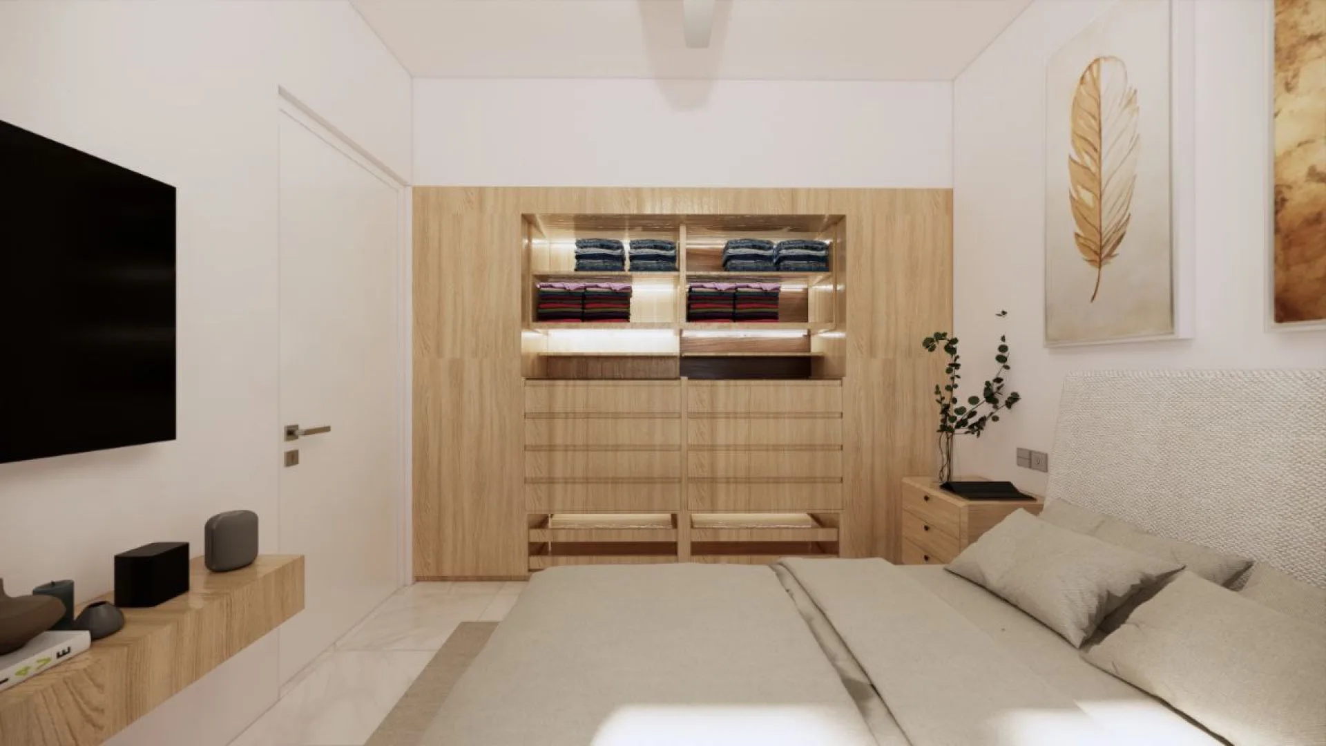 Sendas Vallarta - render de recámara principal